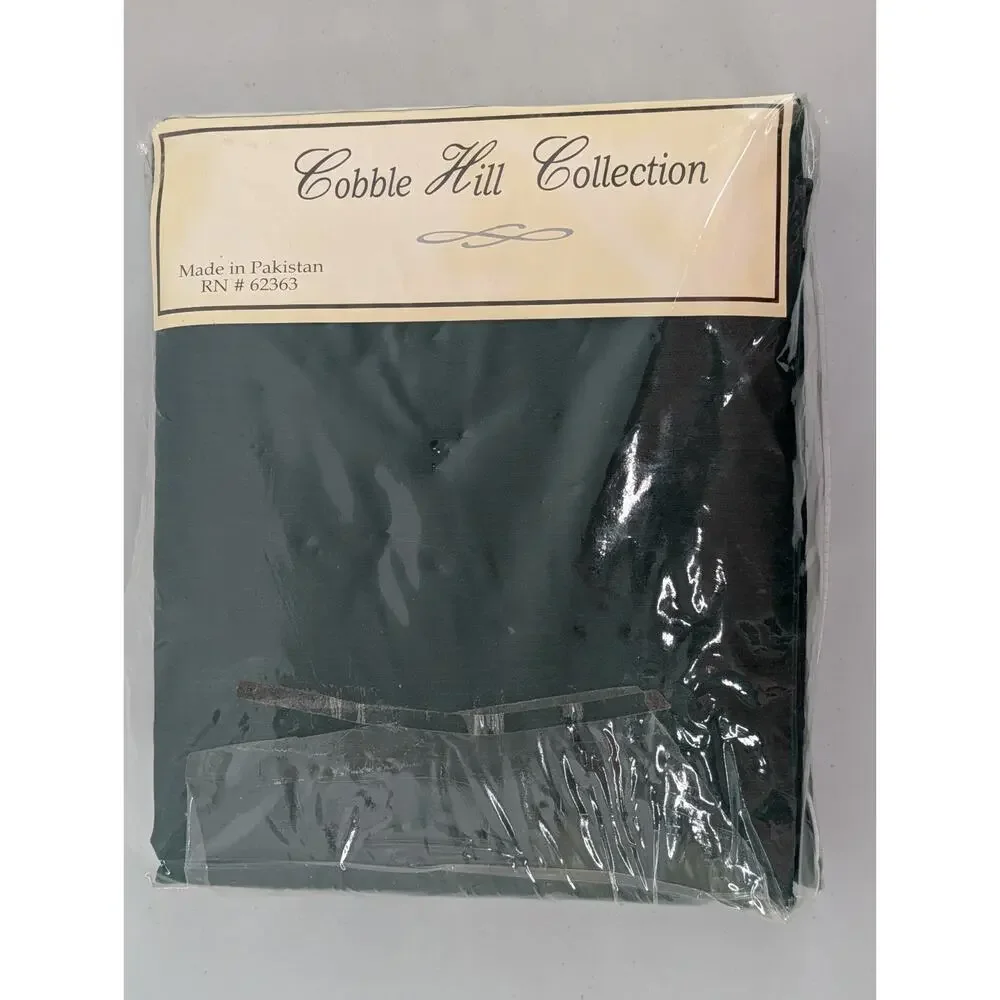 Vintage 4 Piece Sheet Full Size Cobble Hill Collection Piedmont Home Green